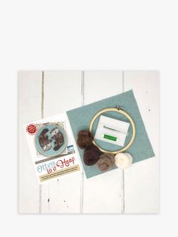 The Crafty Kit Company Needle Felt Otter Hoop Kit - view 2, Multi