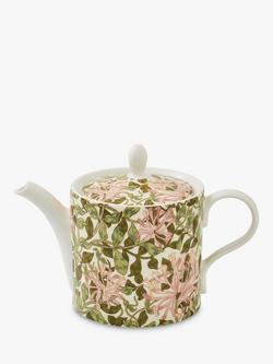 Morris & Co. Spode Honeysuckle Teapot, 1.1L, Multi, Multi