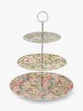 Morris & Co. Spode 3 Tier Cake Stand, 28cm, Multi