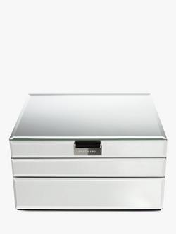 Stackers Glass Classic Jewellery Box, Set of 3 Layers, Clear