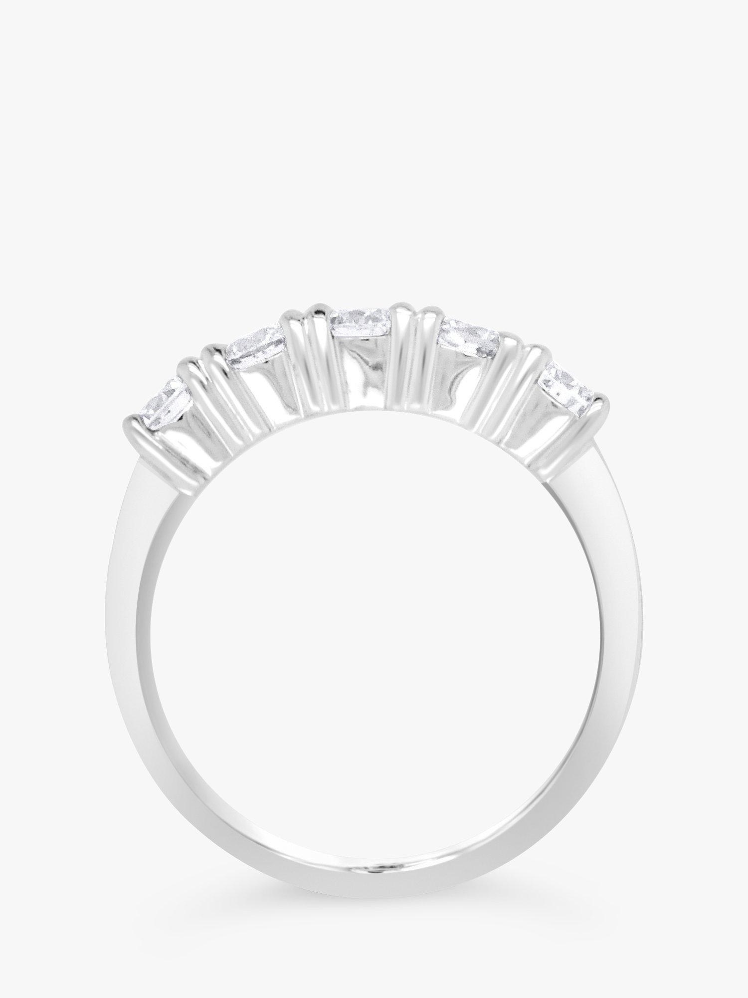 Product image 5 of 6, which shows Milton & Humble Jewellery 18ct White Gold Pre-Loved Diamond Ring