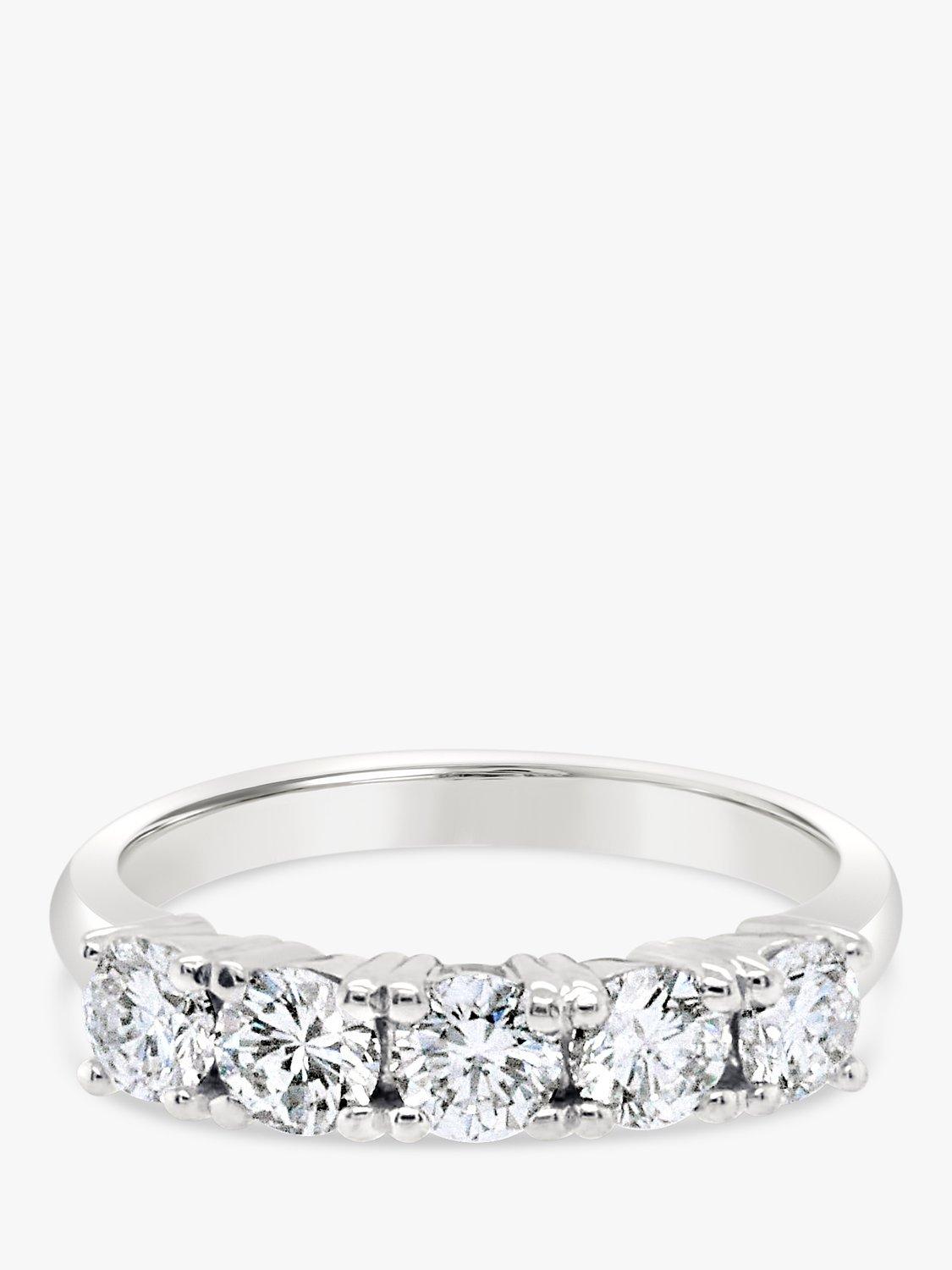 Product image 6 of 6, which shows Milton & Humble Jewellery 18ct White Gold Pre-Loved Diamond Ring