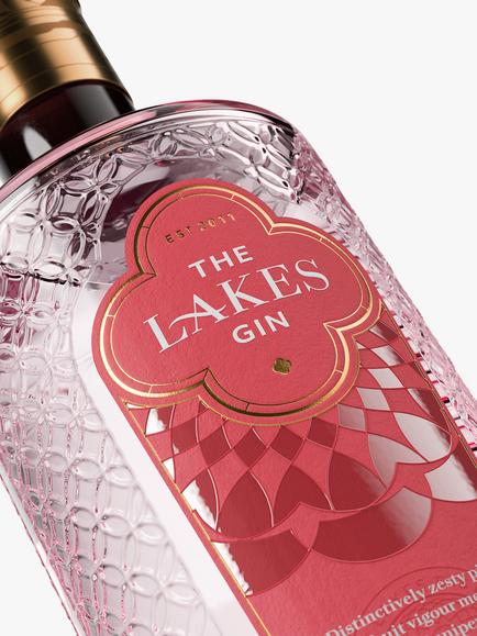 The Lakes Pink Grapefruit Gin, 70cl - view 2, Multi