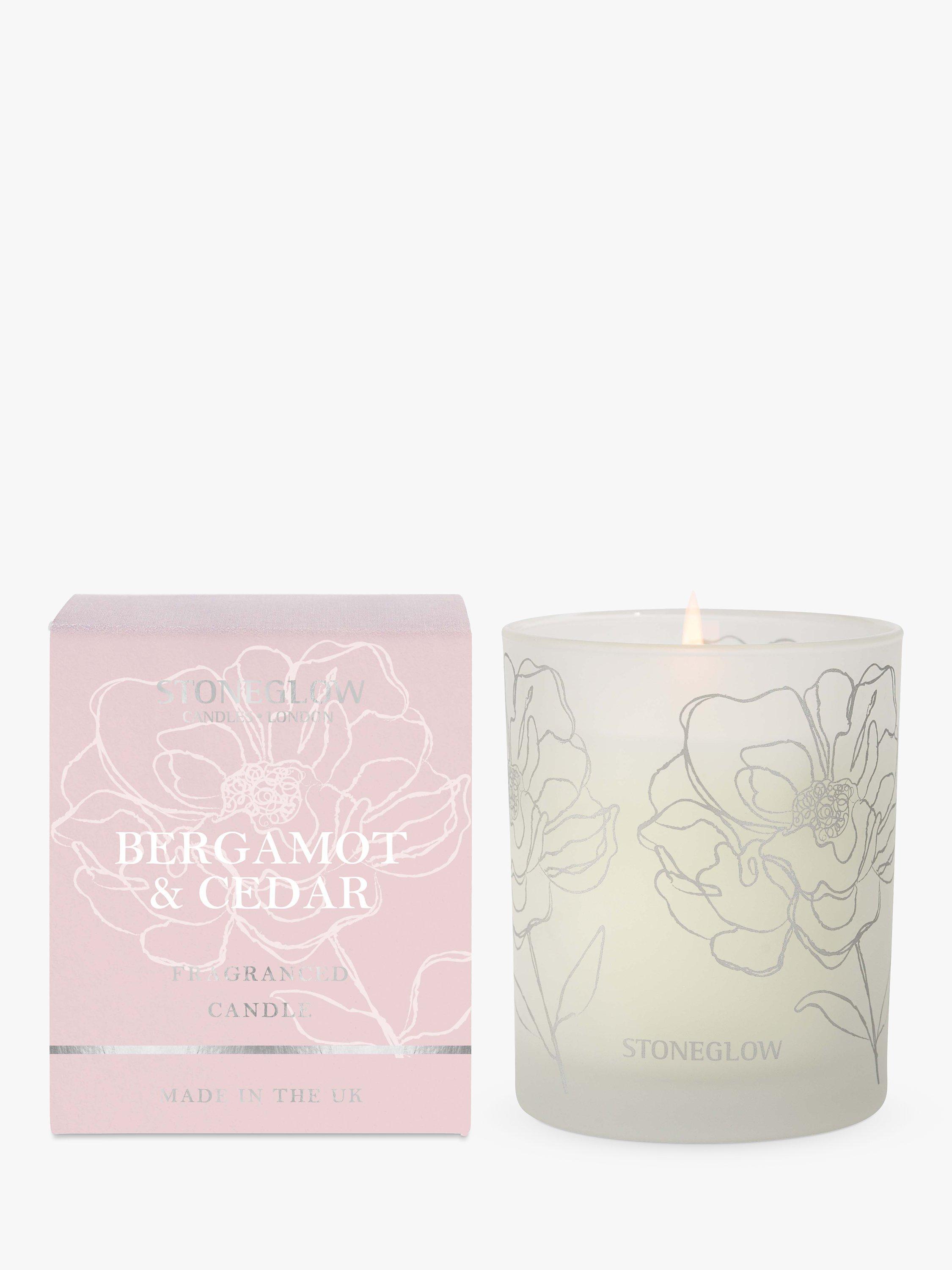 Stoneglow Day Flower Cedar Scented Candle, 180g