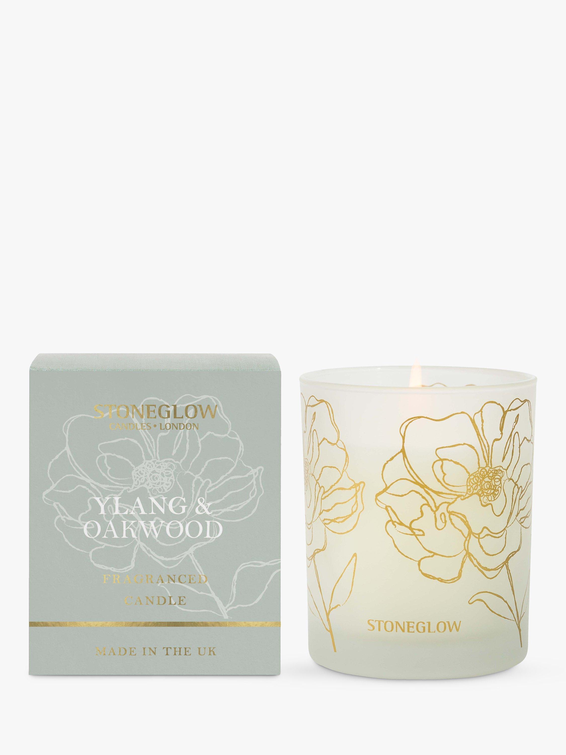 Stoneglow Day Flower Oak Scented Candle, 180g