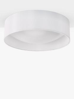Där Nysa LED Semi Flush Ceiling Light, 40cm - view 2, White
