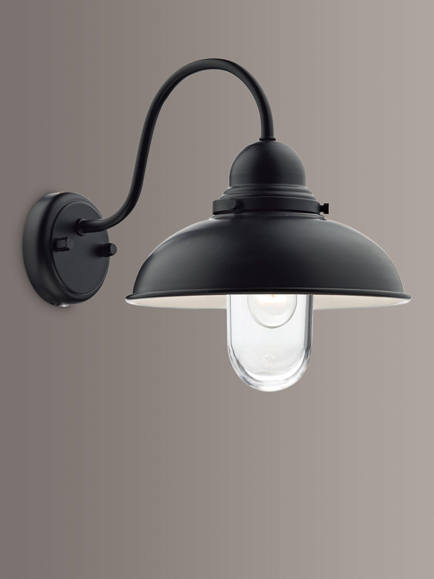 Där Dynamo Outdoor Wall Light, Matt Black