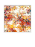 John Lewis Maria Esmar 'Bright Side' Framed Canvas Print, 84.5 x 84.5cm, Orange/Multi