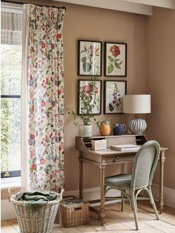 John Lewis Woven Cane Dining Chair - view 2, Sage Green