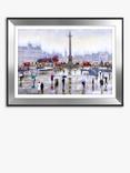 John Lewis Richard Macneil Trafalgar Square London Framed Print & Mount, 62 x 82cm, Multi