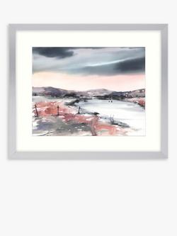John Lewis Elizabeth Baldin 'Journey's End' Framed Print & Mount, 55.5 x 65.5cm, Grey/Pink, Grey/Pink