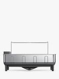 simplehuman Steel Frame Dish Rack, Brushed Stainless Steel