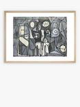 John Lewis Pablo Picasso 'The Kitchen' Framed Print & Mount, 62 x 82cm, Grey