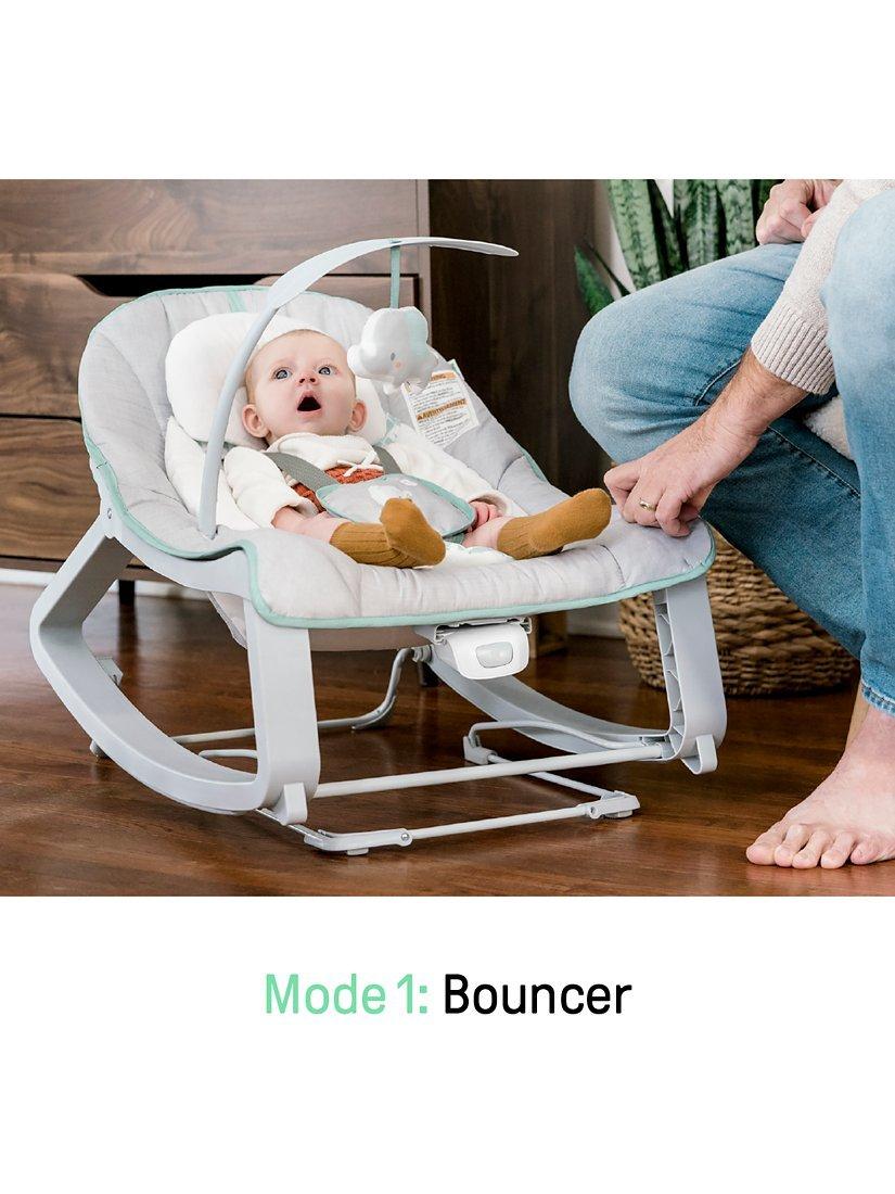 Ingenuity Keep Cozy 3 in 1 Grow with Me Bounce and Rock Seat