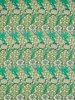 Morris & Co. Kennet Ben Pentreath Furnishing Fabric, Olive/Turquoise