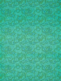 Morris & Co. Ben Pentreath Bachelors Button Furnishing Fabric, Olive/Turquoise