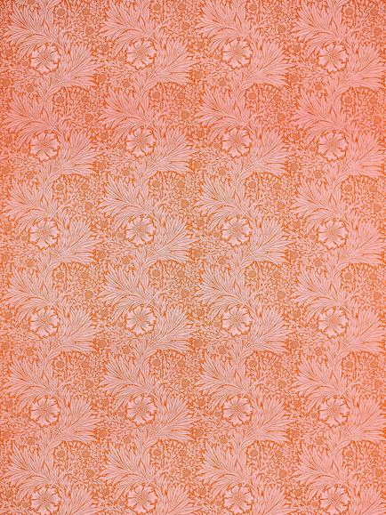 Morris & Co. Ben Pentreath Marigold Furnishing Fabric, Orange/Pink