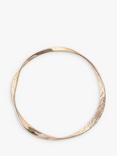 Tutti & Co Textured Twist Bangle