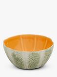 Bordallo Pinheiro Melon Earthenware Cereal Bowl, 15cm, Yellow/Green