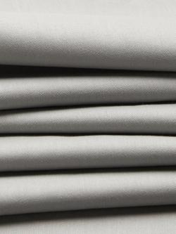 John Lewis Premium Cotton Curtain Lining Fabric - view 2, Grey