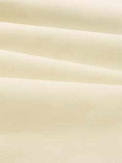 John Lewis Polycotton Curtain Lining Fabric - view 2, Cream
