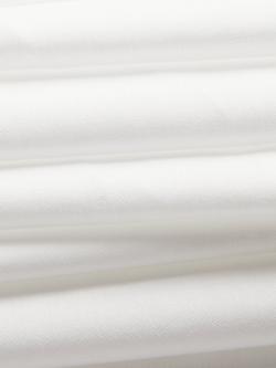 John Lewis Premium Cotton Curtain Lining Fabric - view 2, White