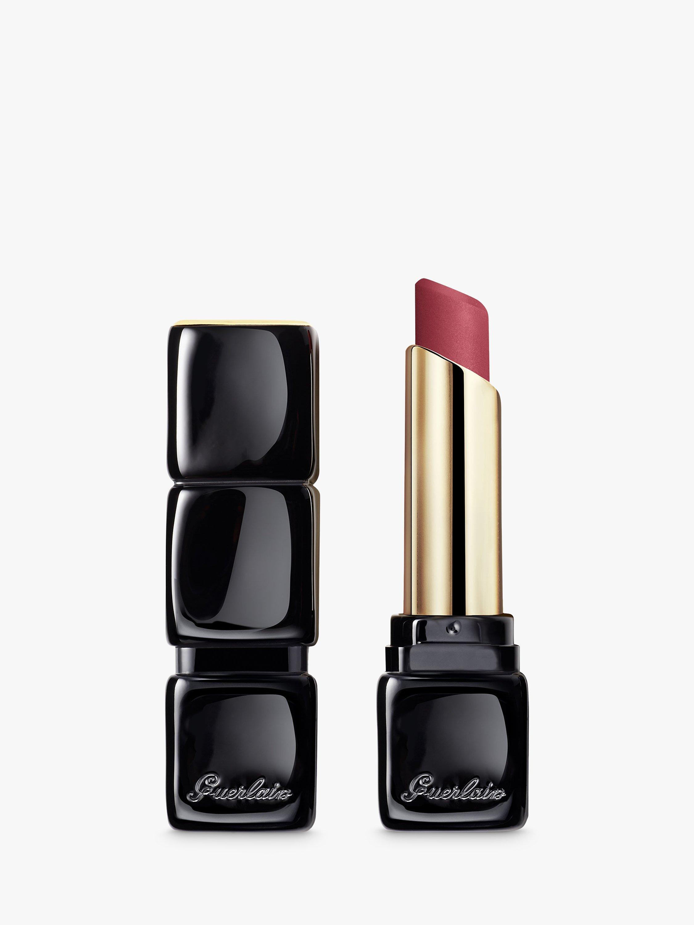 Product image 1 of 8, which shows Guerlain Kiss Kiss Tender Matte Lipstick, 219 Tender Rose