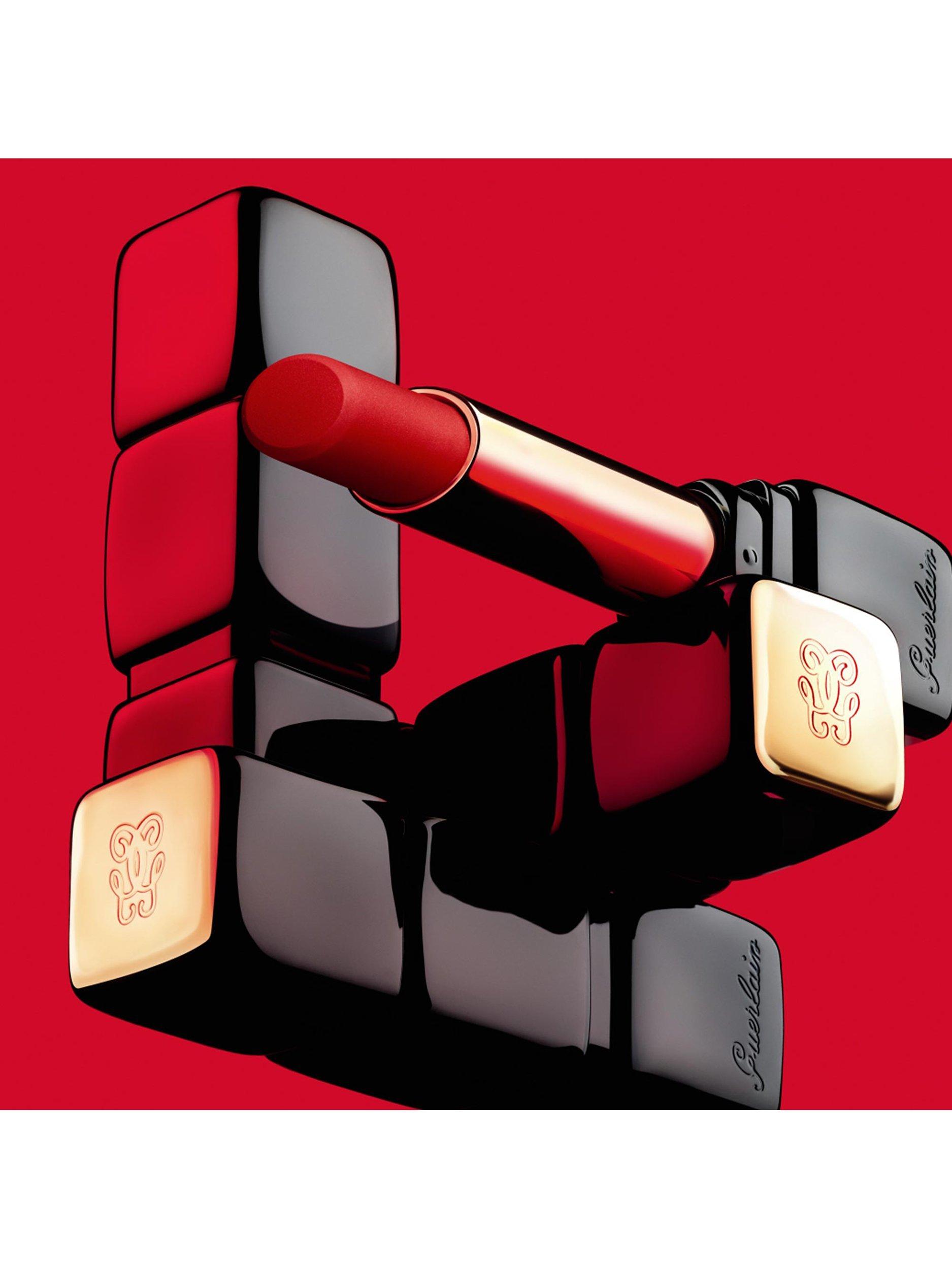 Product image 8 of 8, which shows Guerlain Kiss Kiss Tender Matte Lipstick, 775 Kiss Rouge