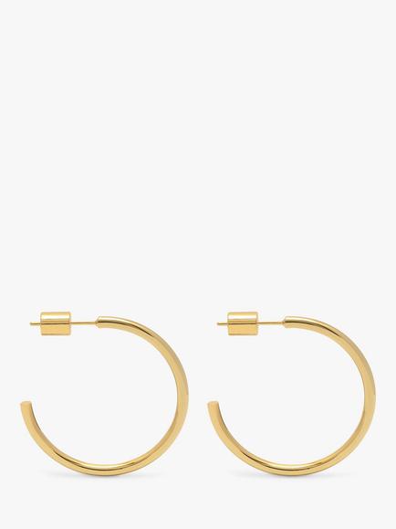 Estella Bartlett The Edit Large Hoop Earrings - view 2, Gold