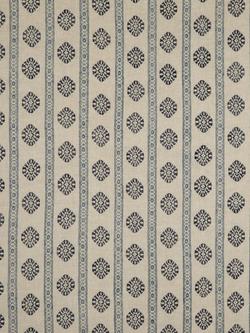 GP & J Baker Alma Furnishing Fabric, Red/Indigo