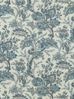 GP & J Baker Jewel Indienne Furnishing Fabric, Blue/Sand
