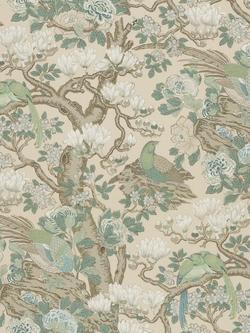 GP & J Baker Rockbird Signature Furnishing Fabric, Soft Blue
