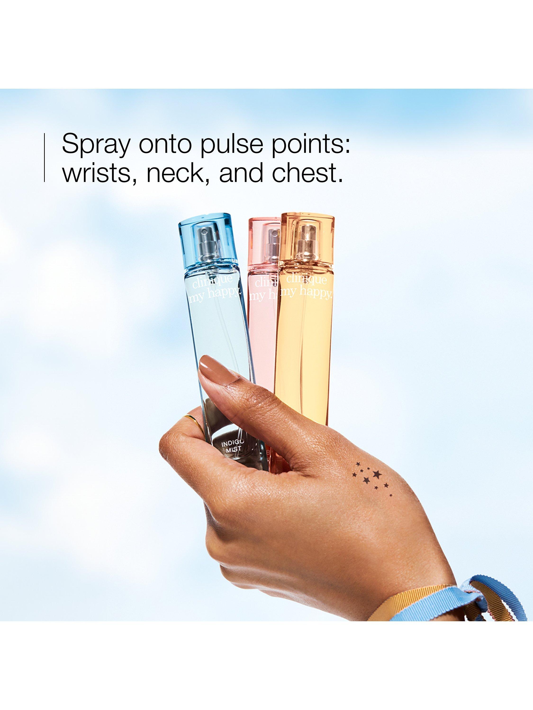 Product image 3 of 7, which shows Clinique My Happy™ Indigo Mist Eau de Parfum, 15ml