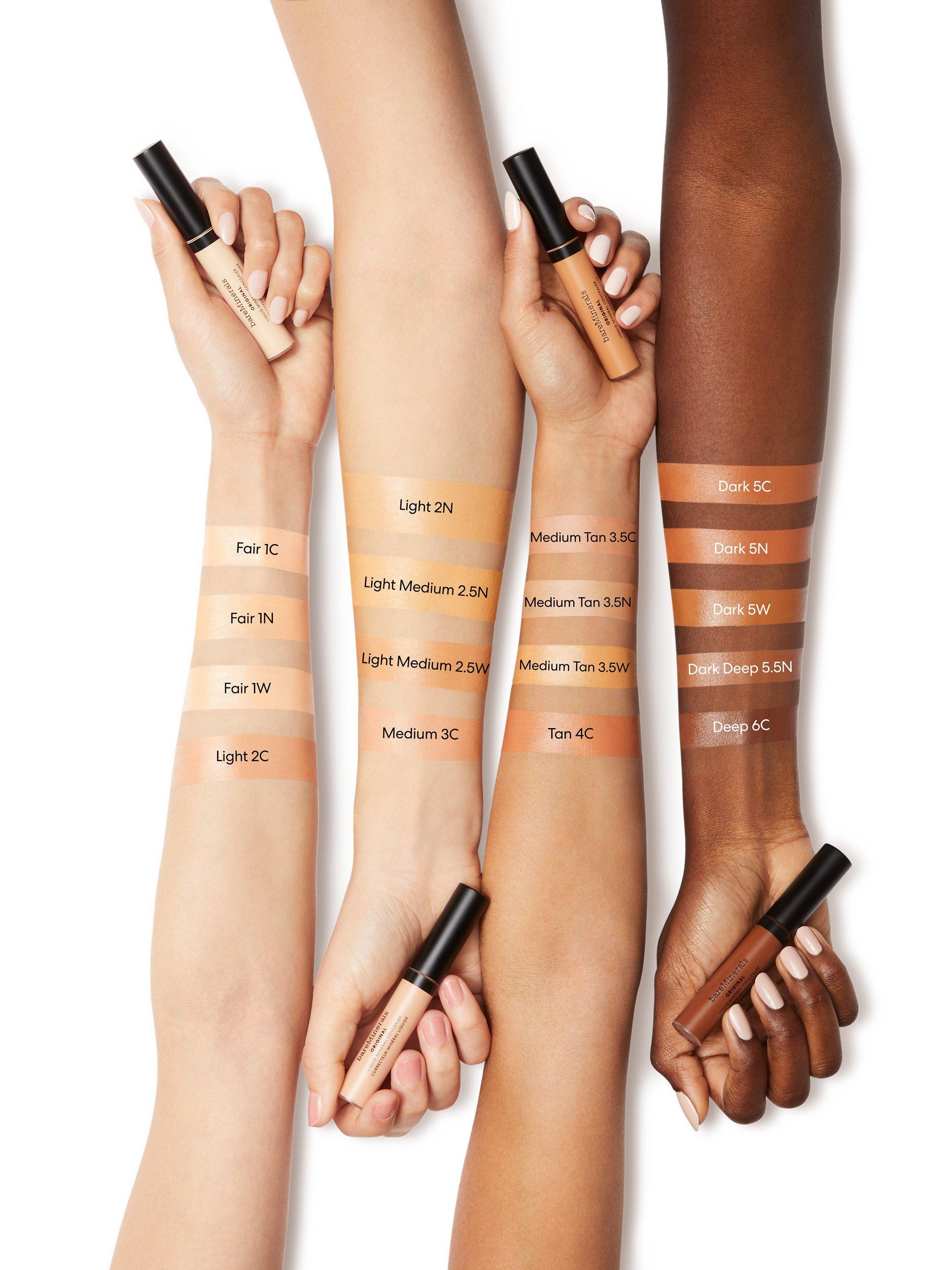 Product image 4 of 8, which shows bareMinerals Original Mineral Liquid Concealer, Dark 5W