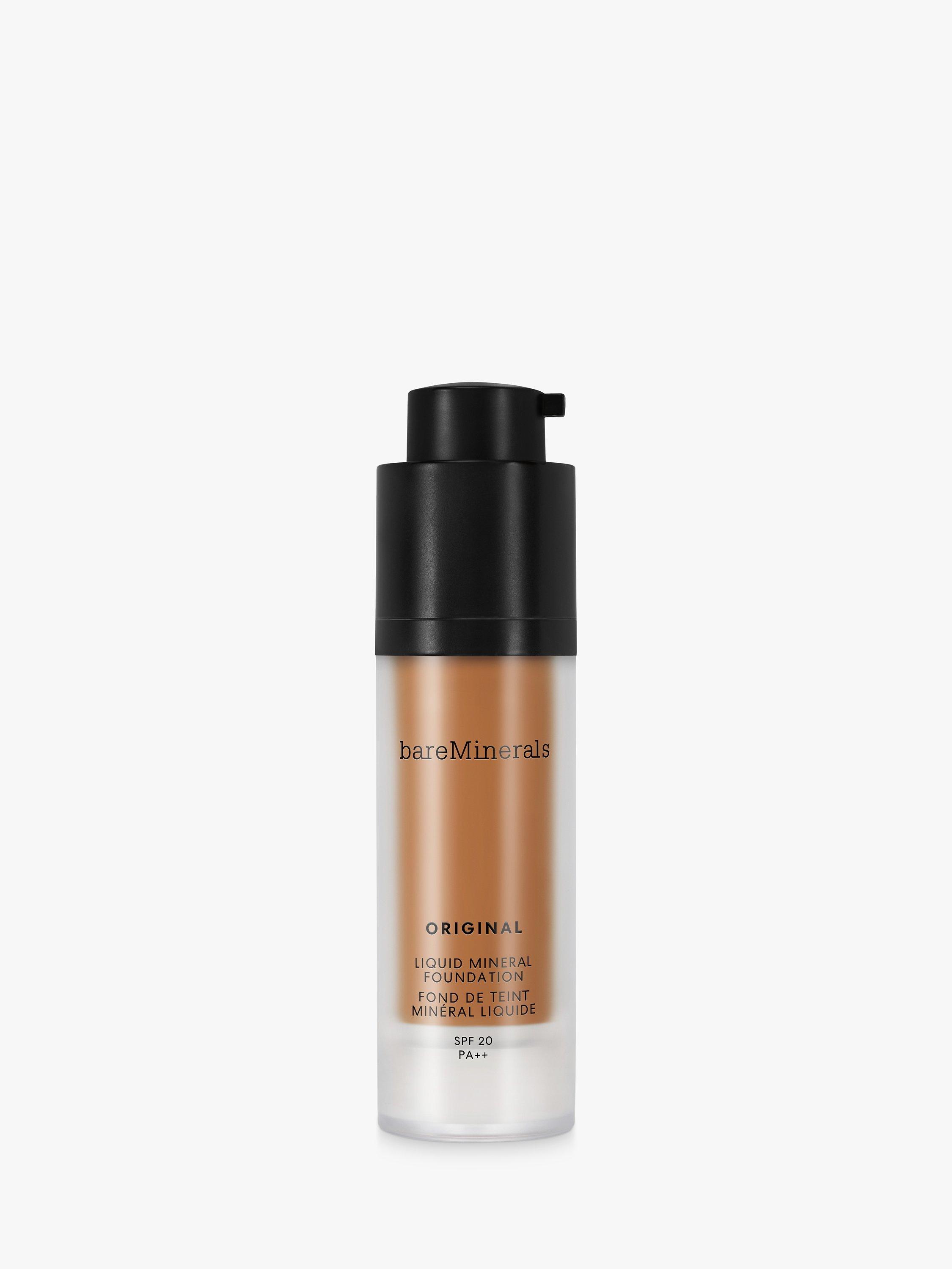 Product image 1 of 10, which shows bareMinerals ORIGINAL LIQUID MINERAL Foundation SPF 20, Warm Deep