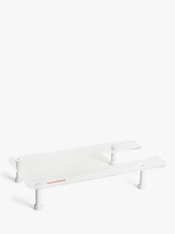 Janome DC3050 Sewing Machine Extension Table, White