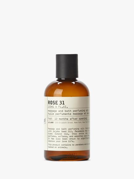 Le Labo Rose 31 Massaging & Bath Perfuming Oil, 120ml, 