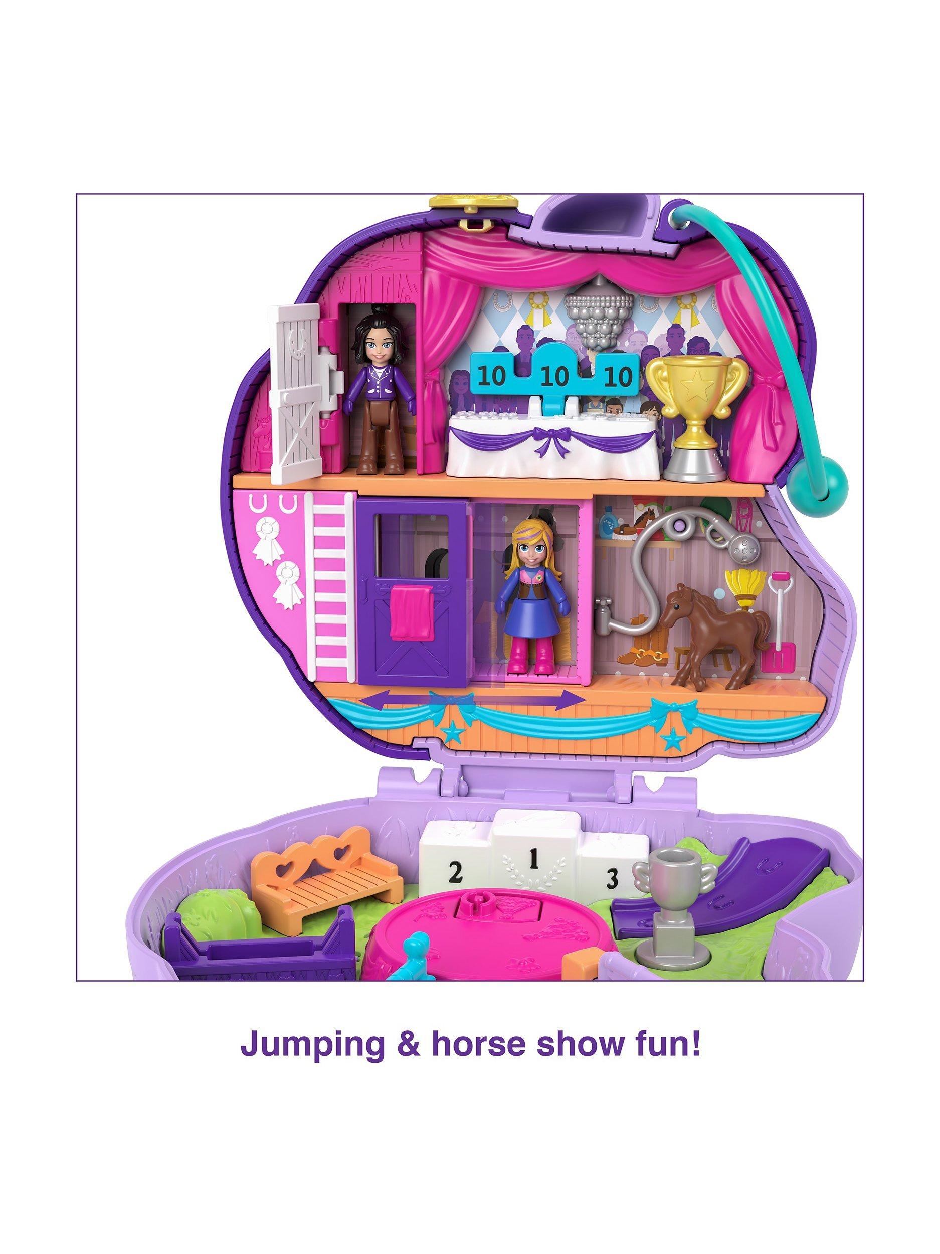 Polly Pocket World Jumpin Style Pony Compact