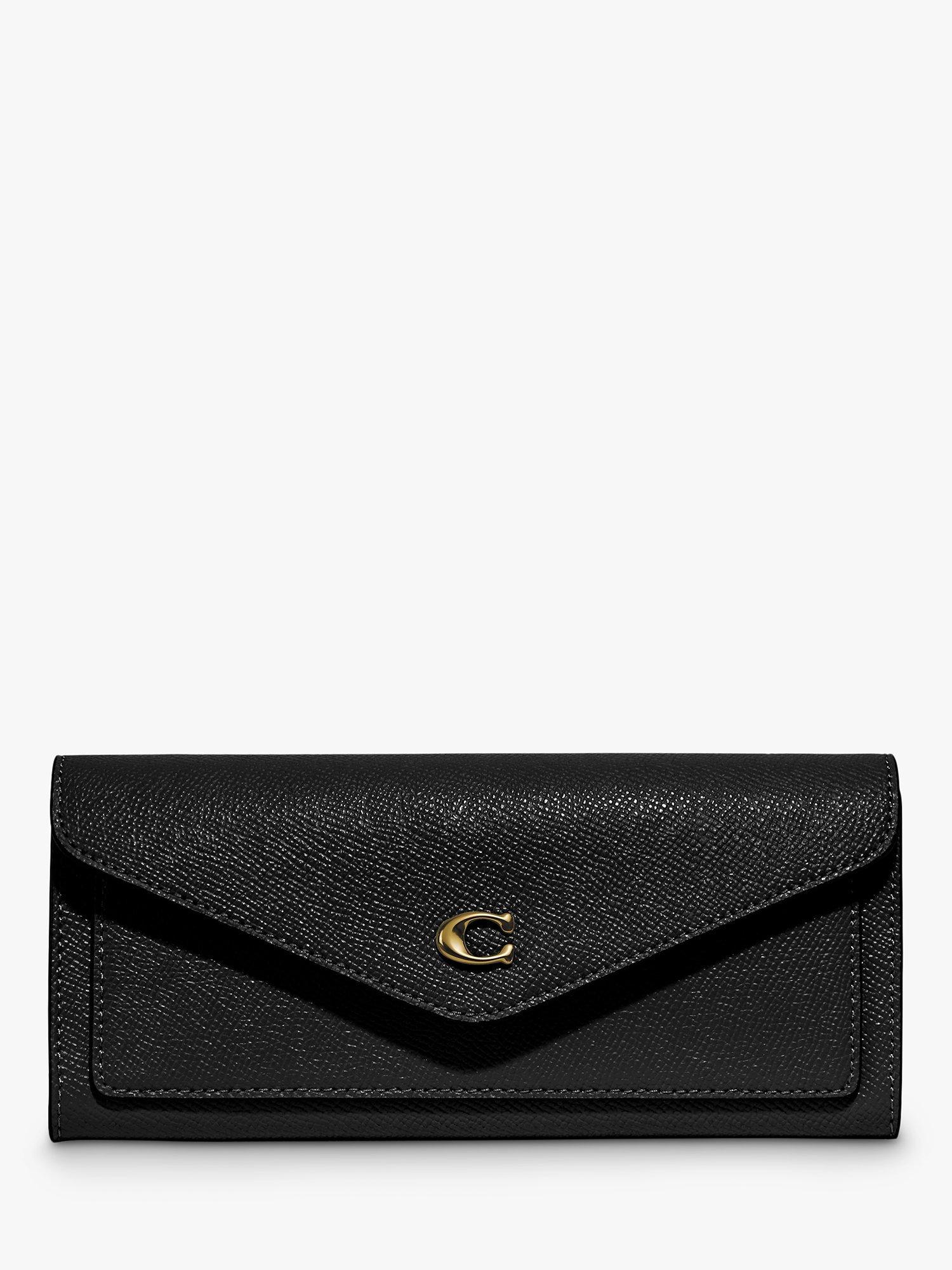 Coach Wyn Leather Envelope Purse