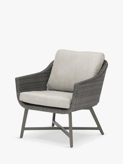 KETTLER LaMode Garden Lounge Chairs with Cushions, Set of 2, Grey Ash, Grey Ash