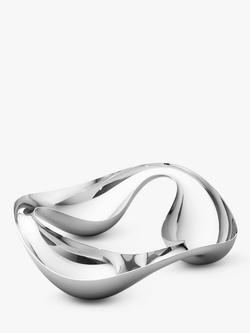 Georg Jensen Cobra Triple Snack Bowl, Silver