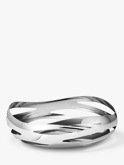 Georg Jensen Cobra Stainless Steel Bread Basket, Silver