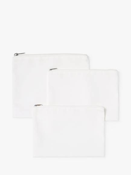 Cricut Infusible Ink Cosmetic Bag, White - view 2, White
