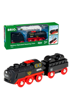BRIO World Battery-Operated Steaming Train