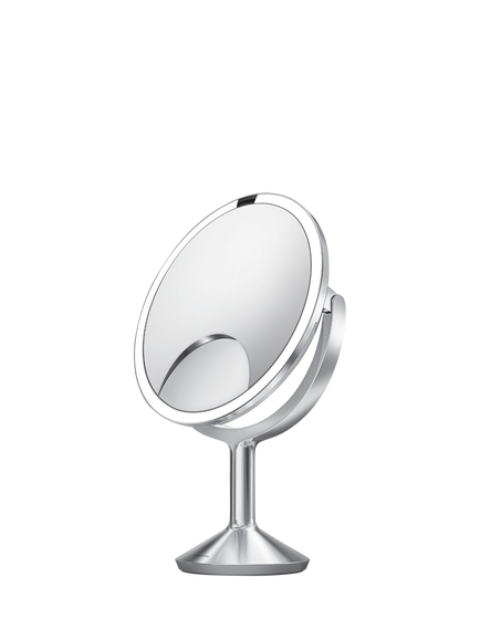 Simplehuman Sensor Beauty Trio Max Mirror, Brushed Stainless Steel, Silver Grey