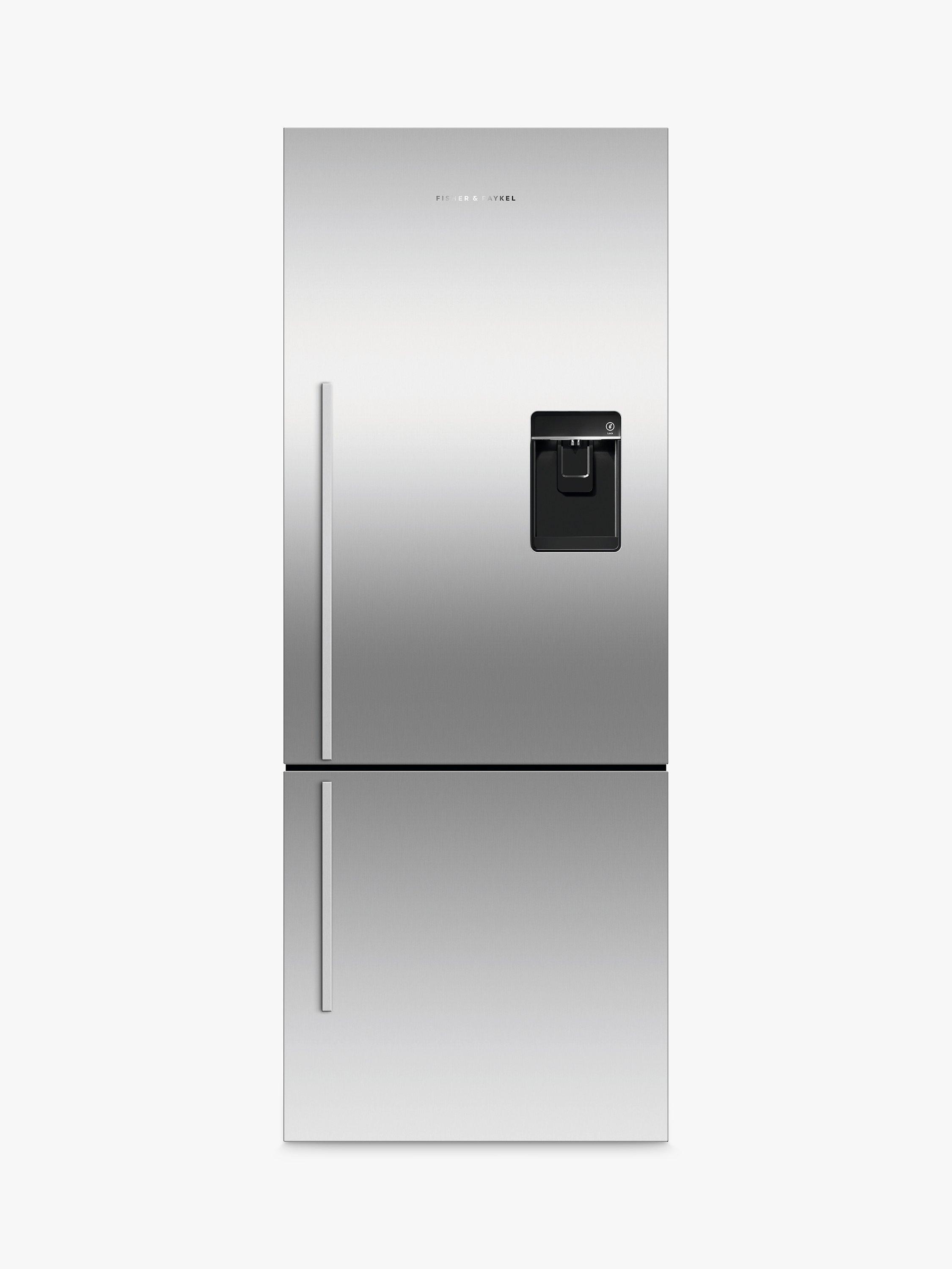 Fisher & Paykel Series 5 RF402BRXFDU5 Freestanding 70/30 Fridge Freezer, Stainless Steel