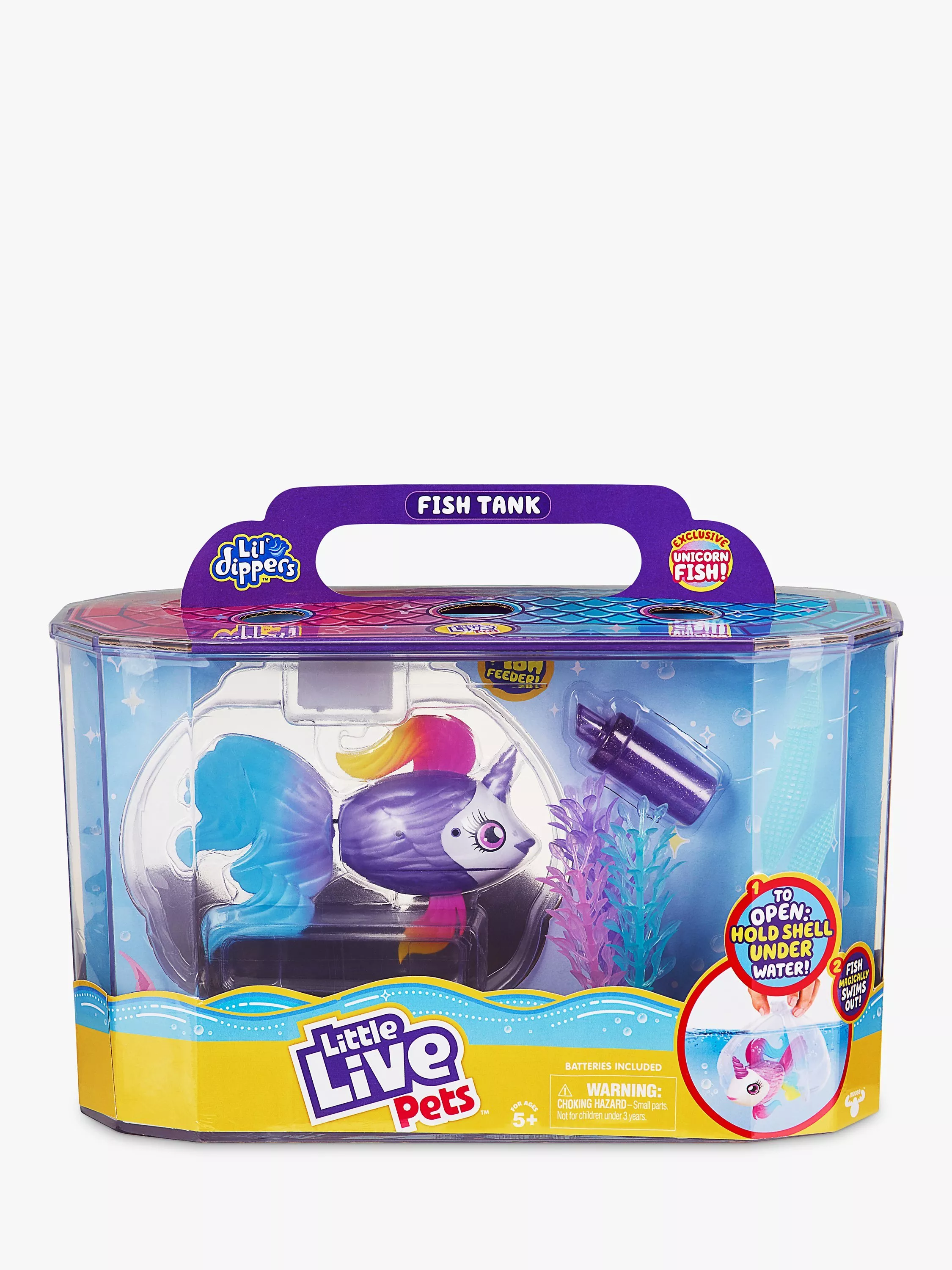 Little Live Pets Lil Dippers Fish Tank
