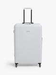 John Lewis Atlanta 4-Wheel 78cm Ultra Lightweight Large Suitcase, Grey