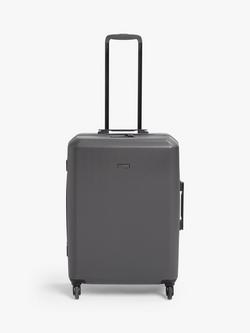 John Lewis Atlanta 4-Wheel 66cm Ultra Lightweight Medium Suitcase, Black