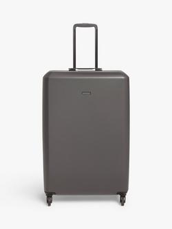 John Lewis Atlanta 4-Wheel 78cm Ultra Lightweight Large Suitcase, Black